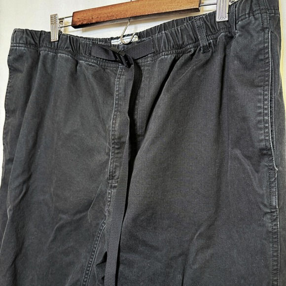 stoic Other - Stoic Mens XXL Black Stretch Cotton Canvas Climbing Belted Pants STM075